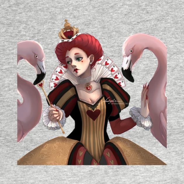 QUEEN OF HEARTS (Happy Halloween DAY 04) without BG BLUE by AuCo47